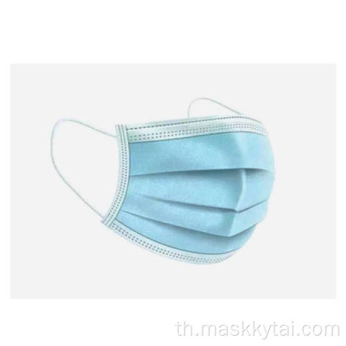 GB2626-2006 หน้ากากป้องกันใบหน้าแบบใช้แล้วทิ้ง Professional Non-woven 3ply Dust proof Disposable Face Mask